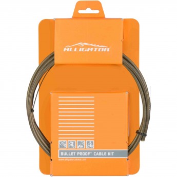 Комплект LY-KSPTS Alligator тросов переключателя скоростей с оболочкой и наконечниками Комплект LY-KSPTS Alligator тросов переключателя скоростей с оболочкой и наконечниками