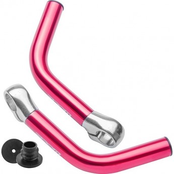 Рога на руль MT-C04A алюминиевые красные Рога на руль MT-C04A алюминиевые красные