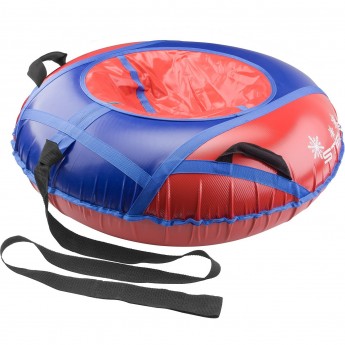 Санки надувные STELS D110см, красно-синие